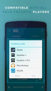 Herunterladen EQ - Music Player Equalizer Musik und Audio für Android Bildschirmfoto 6
