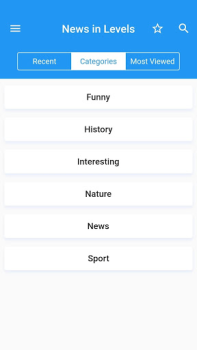 Herunterladen News in Levels: Learn English Bildung für Android Bildschirmfoto 4