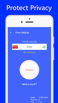 Herunterladen Free VPN Werkzeuge für Android Bildschirmfoto 2