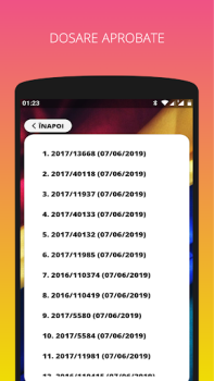 Herunterladen Cetatenie - Verificare Dosar Werkzeuge für Android Bildschirmfoto 3