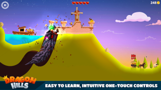 Herunterladen Dragon Hills Aktion für Android Bildschirmfoto 2