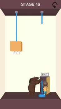 Herunterladen Rescue Cut - Rope Puzzle Puzzle-Spiele für Android Bildschirmfoto 2