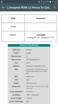 Herunterladen Lineage ROMs Werkzeuge für Android Bildschirmfoto 3