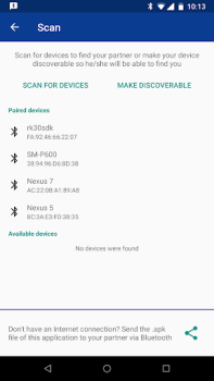 Herunterladen Bluetooth Chat Kommunikation für Android Bildschirmfoto 4