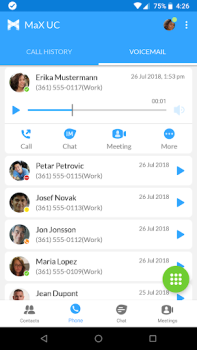 Herunterladen MaX UC Kommunikation für Android Bildschirmfoto 4