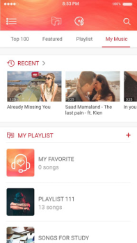 Herunterladen Free Music - Listening to Music for Free Musik und Audio für Android Bildschirmfoto 4