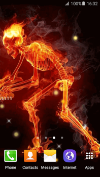 Herunterladen Fire Soul Live Wallpapers Personalisierung für Android Bildschirmfoto 4