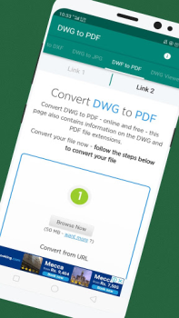 Herunterladen Autocad DWG to PDF Converter Arbeit für Android Bildschirmfoto 5