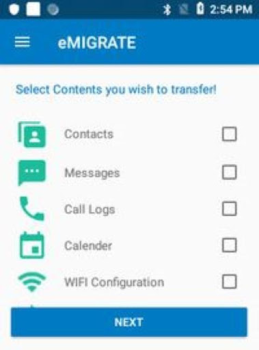 Herunterladen eMIGRATE Werkzeuge für Android Bildschirmfoto 3