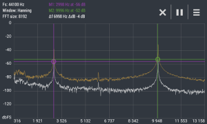 Herunterladen Advanced Spectrum Analyzer PRO Musik und Audio für Android Bildschirmfoto 3