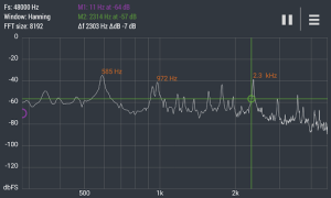 Herunterladen Advanced Spectrum Analyzer PRO Musik und Audio für Android Bildschirmfoto 5