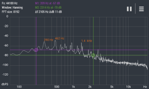 Herunterladen Advanced Spectrum Analyzer PRO Musik und Audio für Android Bildschirmfoto 6