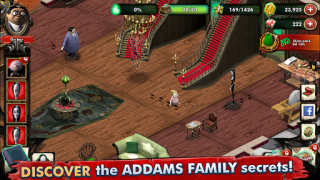 Herunterladen Addams Family: Mystery Mansion Abenteuer für Android Bildschirmfoto 3