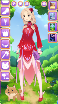 Herunterladen Fantasie: Anzieh Spiele Anime Gelegentlich für Android Bildschirmfoto 3