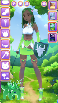 Herunterladen Fantasie: Anzieh Spiele Anime Gelegentlich für Android Bildschirmfoto 6