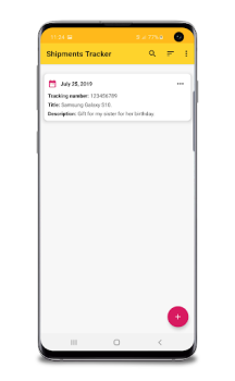 Herunterladen Shipments Tracker - Tracker for DHL Werkzeuge für Android Bildschirmfoto 3
