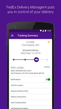 Herunterladen FedEx Mobile Wirtschaft für Android Bildschirmfoto 3