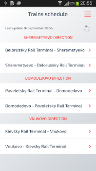 Herunterladen Аэроэкспресс Reisen für Android Bildschirmfoto 4