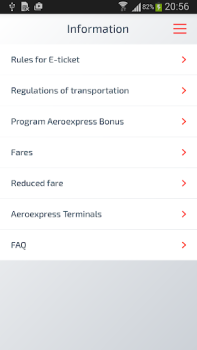 Herunterladen Аэроэкспресс Reisen für Android Bildschirmfoto 6
