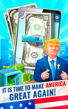 Herunterladen Trump's Empire: Idle game Simulatoren für Android Bildschirmfoto 5