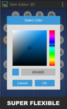 Herunterladen Skin Editor 3D for Minecraft Werkzeuge für Android Bildschirmfoto 4