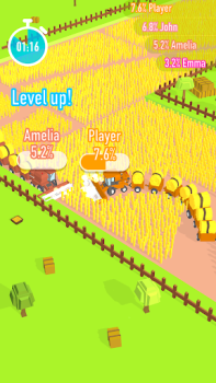 Herunterladen Harvest.io – Farm-Arcade in 3D Simulatoren für Android Bildschirmfoto 6