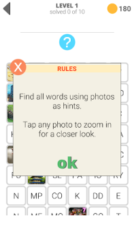 Herunterladen 400 pictures + new words Wort-Spiele für Android Bildschirmfoto 2