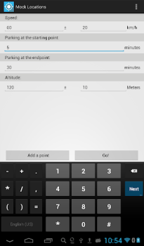 Herunterladen Mock Locations (fake GPS path) Werkzeuge für Android Bildschirmfoto 4