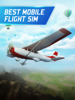 Herunterladen Flugpilot-Simulator 3D Simulatoren für Android Bildschirmfoto 2