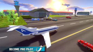Herunterladen Airplane Game 3D: Flight Pilot Simulatoren für Android Bildschirmfoto 4