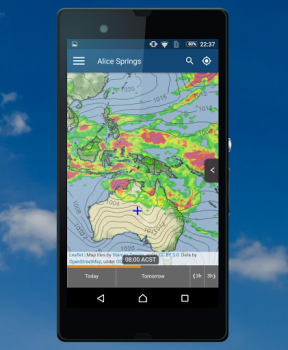 Herunterladen meteoblue Wetter & Karten Wetter für Android Bildschirmfoto 3