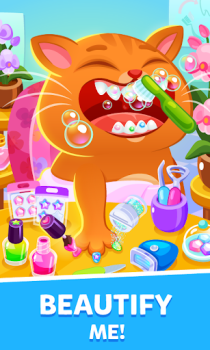 Herunterladen Bubbu – My Virtual Pet Cat Gelegentlich für Android Bildschirmfoto 3