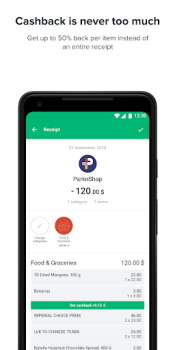 Herunterladen Yepy - expense tracker Einkaufen für Android Bildschirmfoto 2