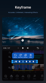 Herunterladen VN Video Editor Lite Video-Player und -Editoren für Android Bildschirmfoto 6