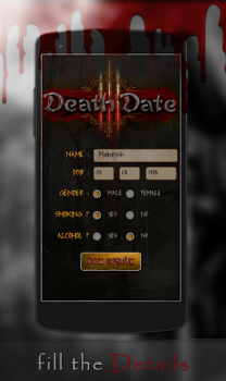 Herunterladen Death Date Unterhaltung für Android Bildschirmfoto 2