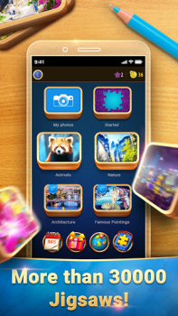 Herunterladen Magische Puzzles－Jigsaw-Spiele Puzzle-Spiele für Android Bildschirmfoto 3