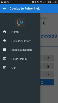 Herunterladen Celsius to Fahrenheit Convert Wetter für Android Bildschirmfoto 3