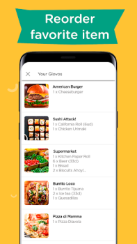 Herunterladen Glovo: Food Delivery and More Lebensstil für Android Bildschirmfoto 7
