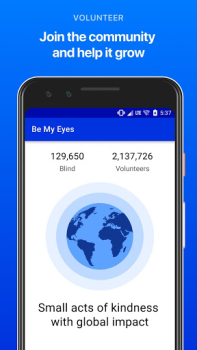 Herunterladen Be My Eyes Lebensstil für Android Bildschirmfoto 5