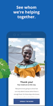 Herunterladen ShareTheMeal: Charity Donat‪e Lebensstil für Android Bildschirmfoto 4