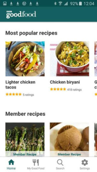 Herunterladen Good Food: Recipe Finder Essen & Trinken für Android Bildschirmfoto 2