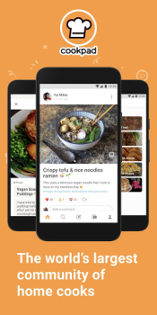 Herunterladen Cookpad: Finde & Teile Rezepte Essen & Trinken für Android