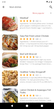Herunterladen Healthy Recipes Essen & Trinken für Android Bildschirmfoto 2