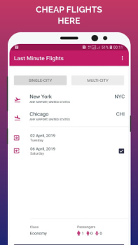 Herunterladen Last Minute Flights Reisen für Android