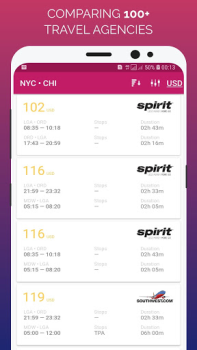 Herunterladen Last Minute Flights Reisen für Android Bildschirmfoto 2