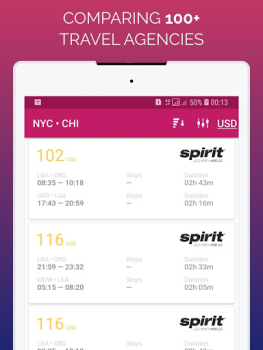 Herunterladen Last Minute Flights Reisen für Android Bildschirmfoto 7
