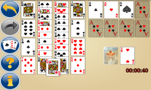 Herunterladen Backbone Solitaire Free Kartenspiele für Android