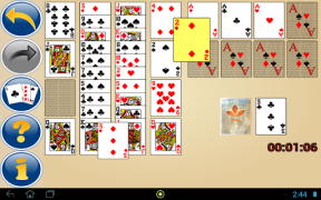 Herunterladen Backbone Solitaire Free Kartenspiele für Android Bildschirmfoto 7