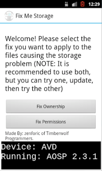 Herunterladen Actually Sufficient Storage (R Werkzeuge für Android Bildschirmfoto 2