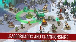 Herunterladen Orcs Warriors: Offline Tower Defense Strategien für Android Bildschirmfoto 4